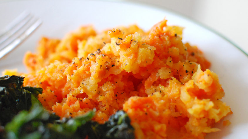 Mashed Ginger Carrots