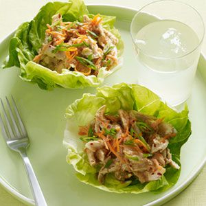 Asian Chicken Lettuce Cups