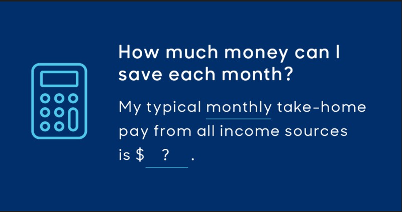 How much money can I save each month?