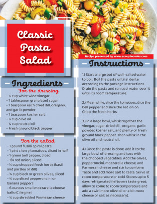 Classic Pasta Salad