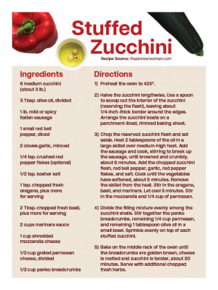 Stuffed Zucchini
